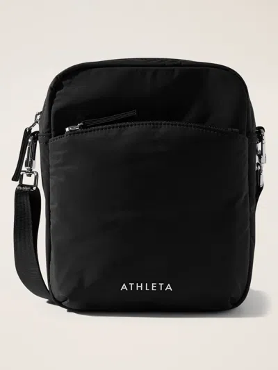 Athleta All About Vertical Crossbody Bag In Black