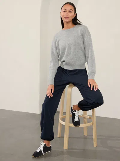 Athleta Alpine Crewneck Sweater In Grey