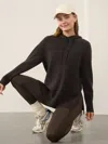 Athleta Alpine Hoodie Sweater In Truffle