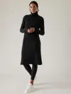 Athleta Alpine Turtleneck Sweater Dress In Black