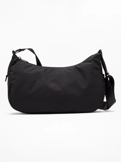 Athleta Anytime Crescent Crossbody In Black