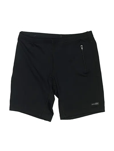 Pre-owned Athleta Athletic Shorts In Black