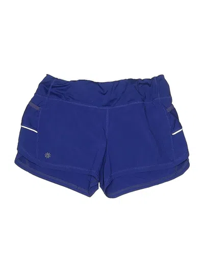 Pre-owned Athleta Athletic Shorts In Blue
