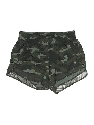 Pre-owned Athleta Athletic Shorts In Green