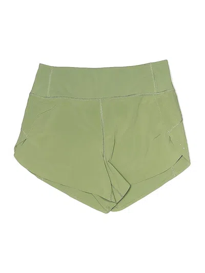 Pre-owned Athleta Athletic Shorts In Green