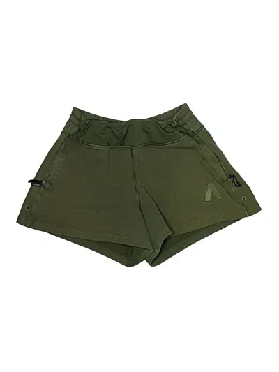 Pre-owned Athleta Athletic Shorts In Green