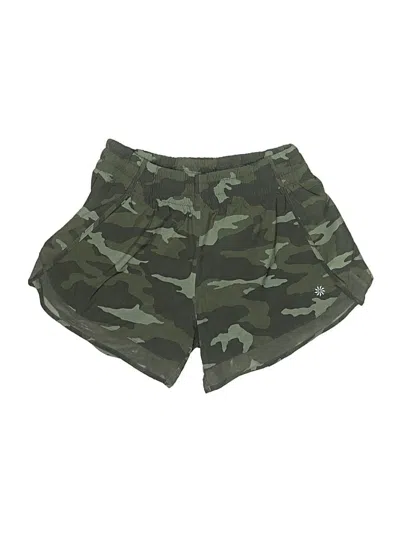 Pre-owned Athleta Athletic Shorts In Green
