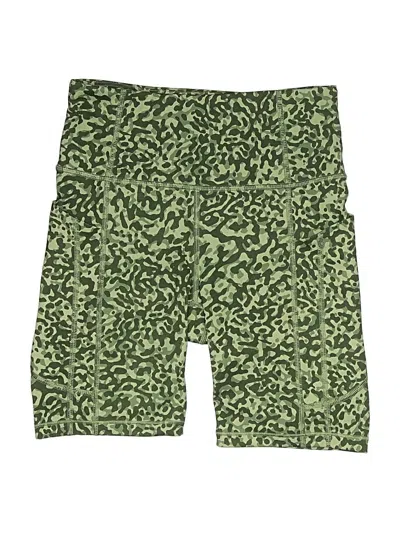 Pre-owned Athleta Athletic Shorts In Green