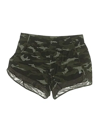 Pre-owned Athleta Athletic Shorts In Green
