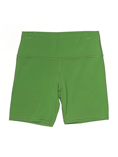 Pre-owned Athleta Athletic Shorts In Green
