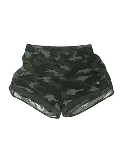 Pre-owned Athleta Athletic Shorts In Green
