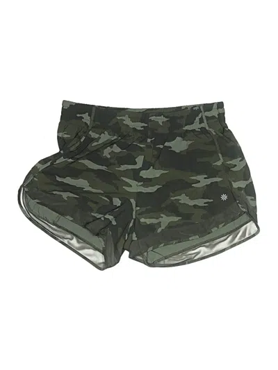 Pre-owned Athleta Athletic Shorts In Green