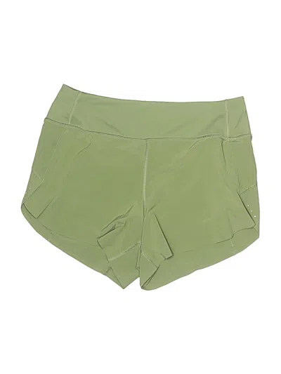 Pre-owned Athleta Athletic Shorts In Green