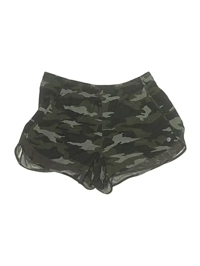 Pre-owned Athleta Athletic Shorts In Green