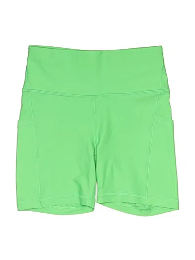 Pre-owned Athleta Athletic Shorts In Green