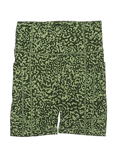 Pre-owned Athleta Athletic Shorts In Green