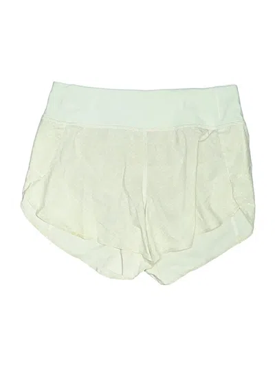 Pre-owned Athleta Athletic Shorts In Ivory