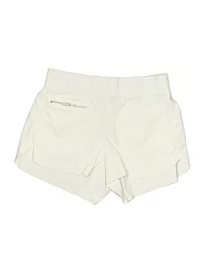 Pre-owned Athleta Athletic Shorts In Ivory