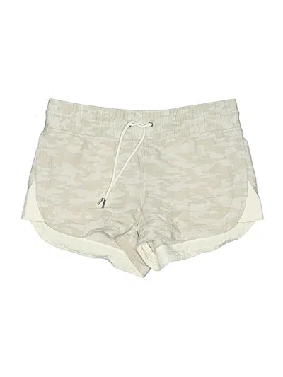 Pre-owned Athleta Athletic Shorts In Ivory