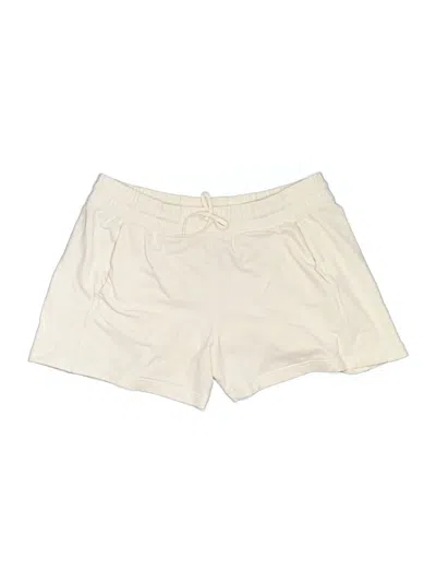 Pre-owned Athleta Athletic Shorts In Ivory
