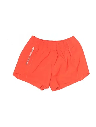Pre-owned Athleta Kids' Athletic Shorts In Orange