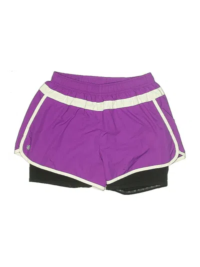 Pre-owned Athleta Athletic Shorts In Purple