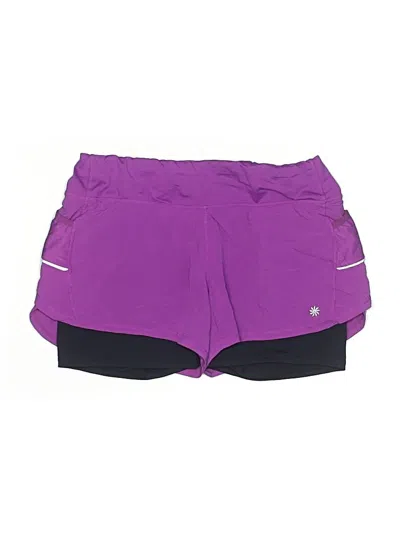 Pre-owned Athleta Athletic Shorts In Purple