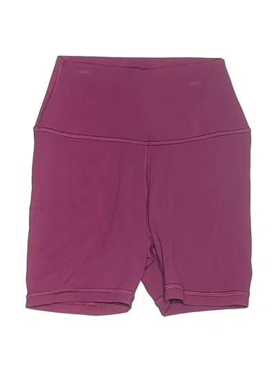 Pre-owned Athleta Athletic Shorts In Purple