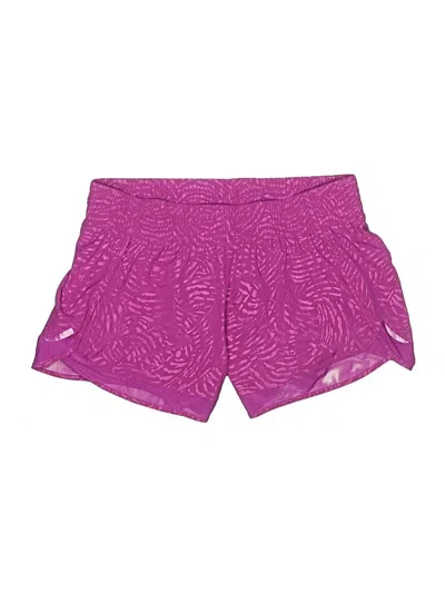 Pre-owned Athleta Athletic Shorts In Purple