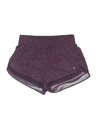 Pre-owned Athleta Athletic Shorts In Purple