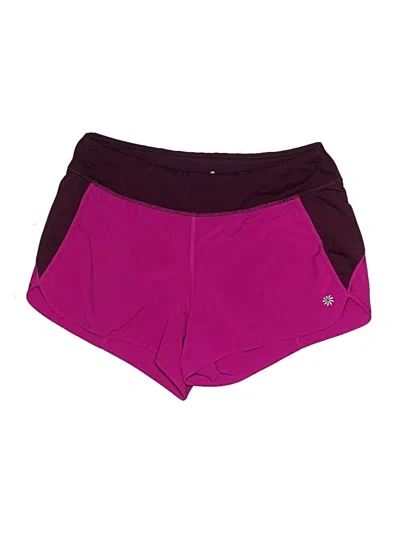 Pre-owned Athleta Athletic Shorts In Purple