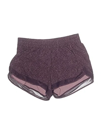 Pre-owned Athleta Athletic Shorts In Purple