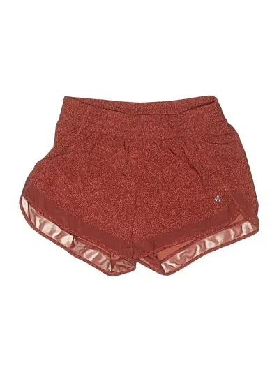 Pre-owned Athleta Athletic Shorts In Red