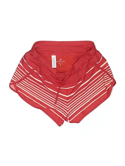 Pre-owned Athleta Athletic Shorts In Red