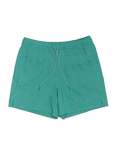 Pre-owned Athleta Athletic Shorts In Teal