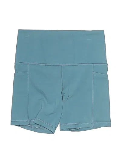 Pre-owned Athleta Athletic Shorts In Teal