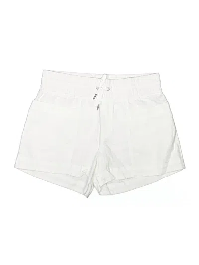 Pre-owned Athleta Athletic Shorts In White