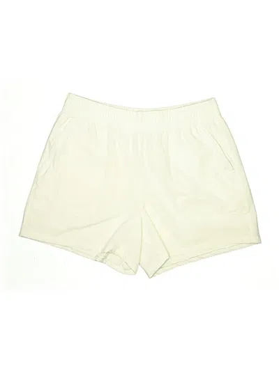 Pre-owned Athleta Athletic Shorts In White