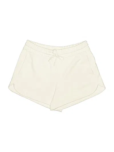 Pre-owned Athleta Athletic Shorts In White