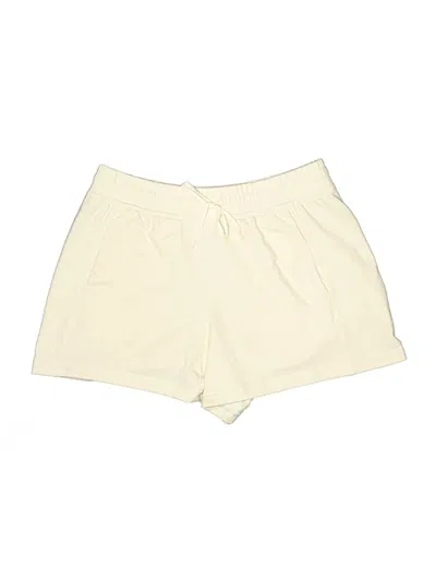 Pre-owned Athleta Athletic Shorts In White