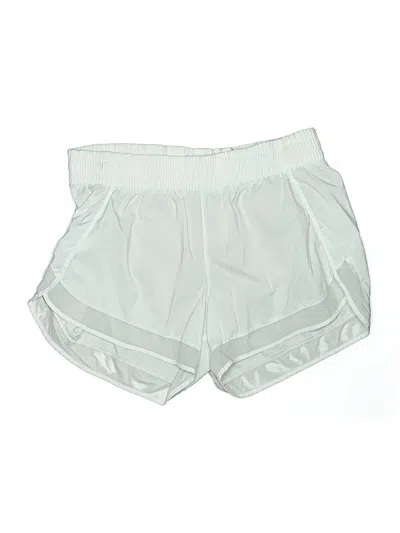 Pre-owned Athleta Athletic Shorts In White