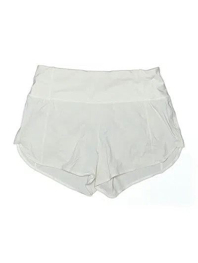 Pre-owned Athleta Athletic Shorts In White