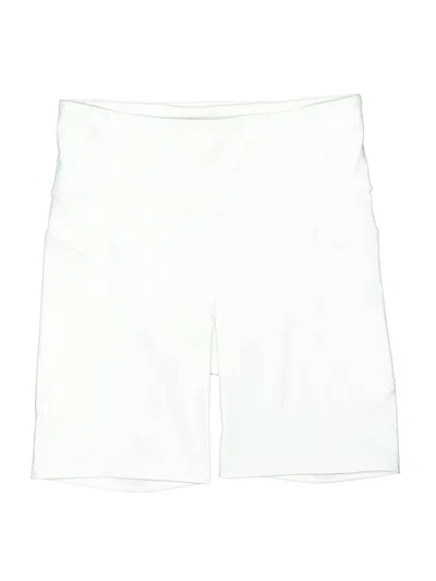 Pre-owned Athleta Athletic Shorts In White