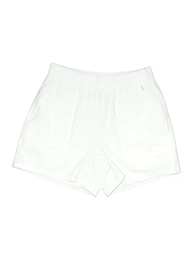 Pre-owned Athleta Athletic Shorts In White