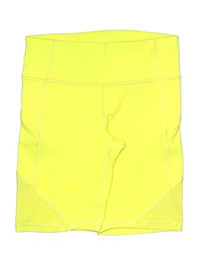 Pre-owned Athleta Athletic Shorts In Yellow