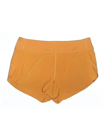 Pre-owned Athleta Athletic Shorts In Yellow
