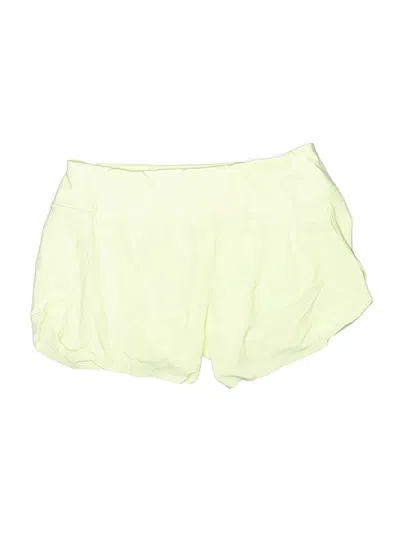 Pre-owned Athleta Athletic Shorts In Yellow