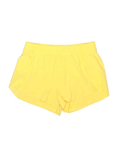 Pre-owned Athleta Athletic Shorts In Yellow
