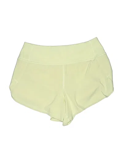 Pre-owned Athleta Athletic Shorts In Yellow