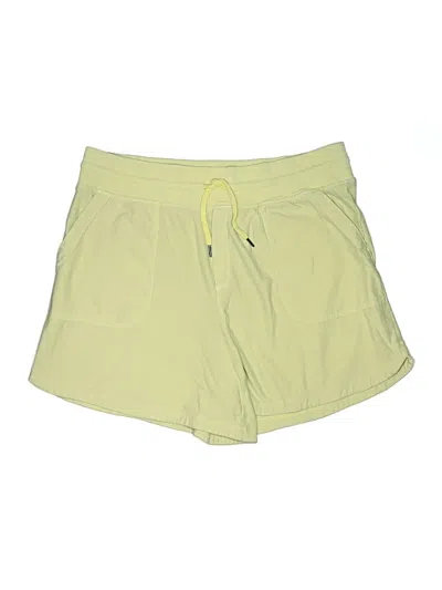 Pre-owned Athleta Athletic Shorts In Yellow